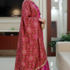 Rani zari double sided shawl