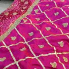 Rani zari double sided shawl