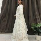 Chiffon Satin Short Choli