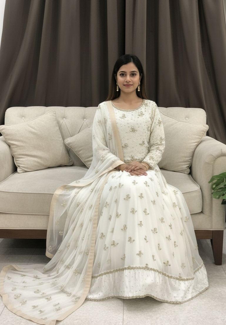 Chiffon Satin Short Choli