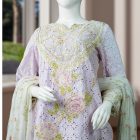 Chikankari Hand Embellished