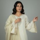 Chikankari embroidery