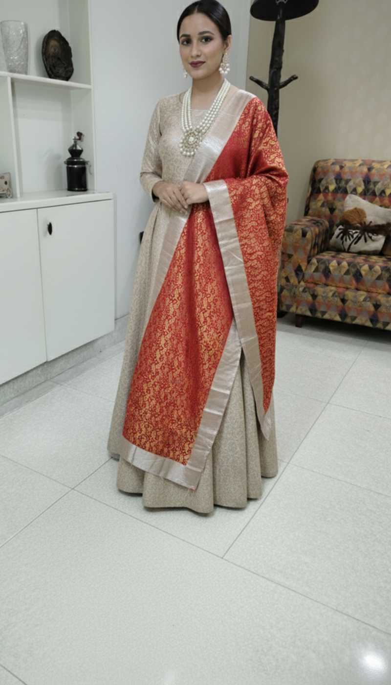 Double Sided Shawl Jamawar