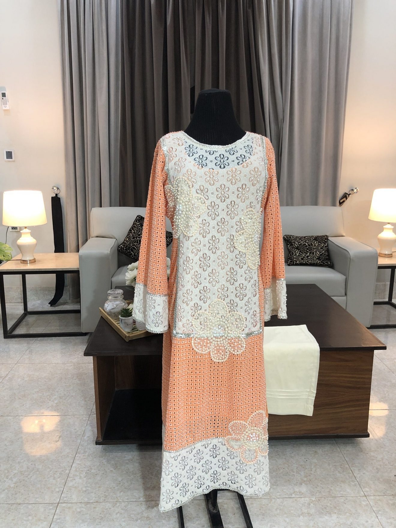 Chikankari Lawn -Semi Formal
