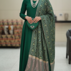 Noor E Zari Double Sided Shawl