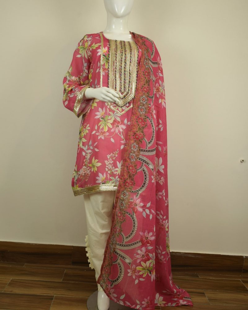 Gul-eRangeen - Pink Lawn